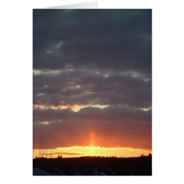 coucher du soleil, 17 mars (Devant)