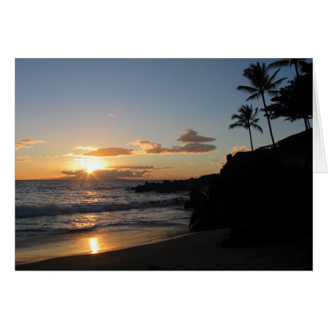 Coucher du soleil 1 de Maui (Devant Horizontal)