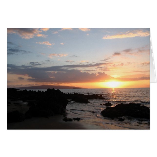 Coucher du soleil 2 de Maui (Devant Horizontal)