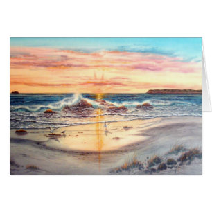 COUCHER DU SOLEIL À SILVERSTRAND, CORONADO, LA