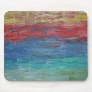 Coucher du soleil Artsy de tapis de souris