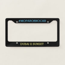 Coucher du soleil de Dubaï X de #MOPARORNOCAR