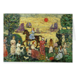 Coucher du soleil de Maurice Prendergast- et