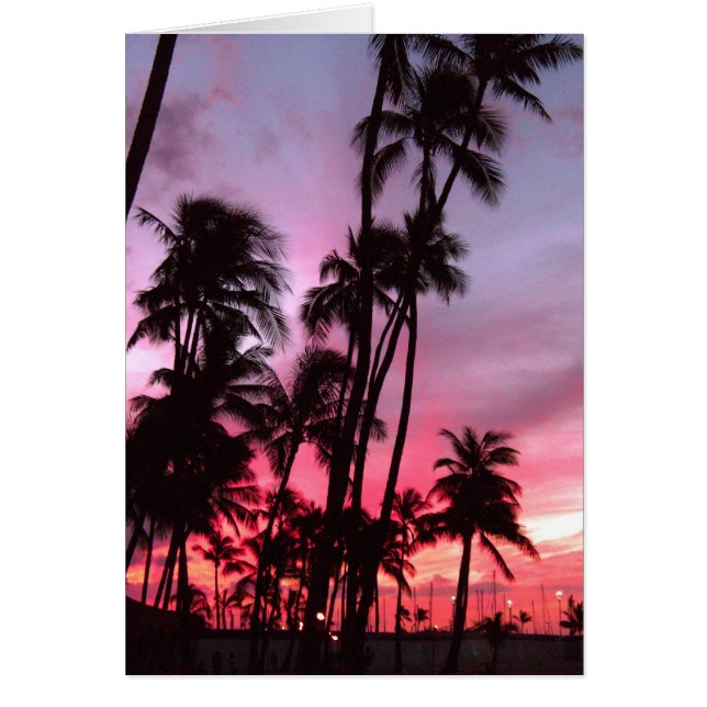 Coucher du soleil de Waikiki (Devant)