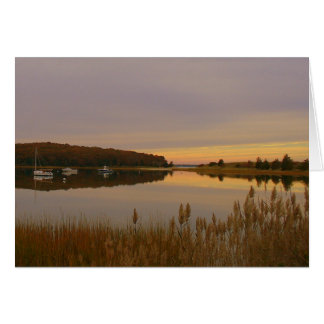 coucher du soleil du port
