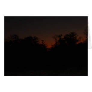 Coucher du soleil en retard