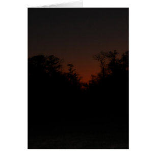 Coucher du soleil en retard