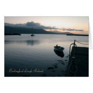Coucher du soleil irlandais : Lac de Carlingford