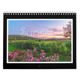 Couchers De Soleil 2020 Calendrier Mensuel Par Tom