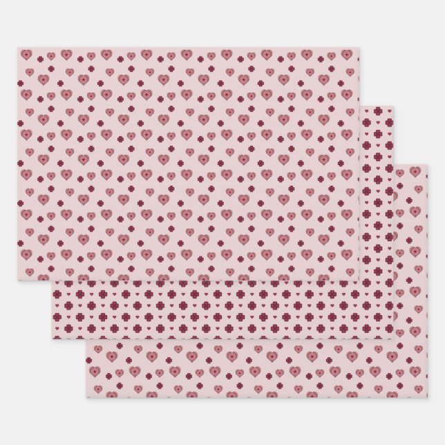 Couches de l'ensemble de papier d'enveloppement ca (Lot)