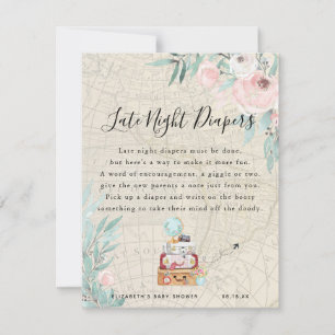 Couches de nuit tardive Jeu de Baby Shower
