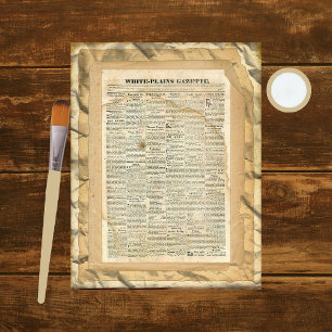 Couches du papier à scandale Vintage 1