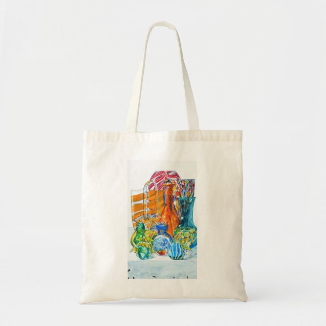 Couches du sac fourre-tout en verre (Devant)