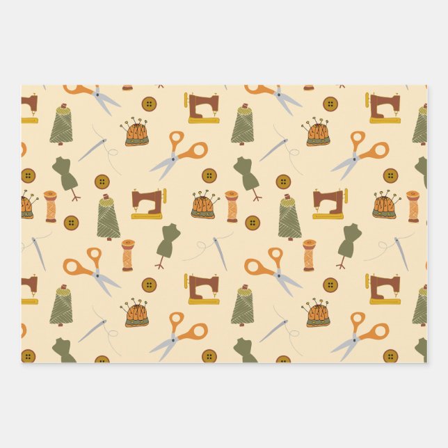 Coudre des notes emballer du papier (Devant)