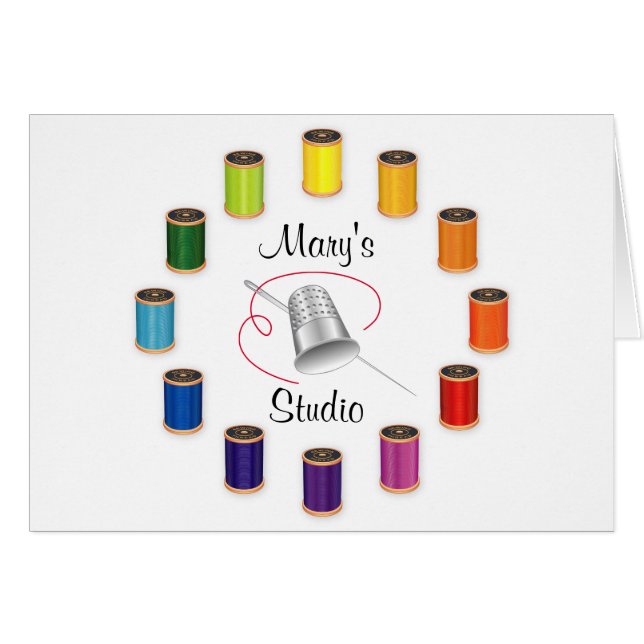 Coudre le tonifiant, l'aiguille et les fils (Devant Horizontal)