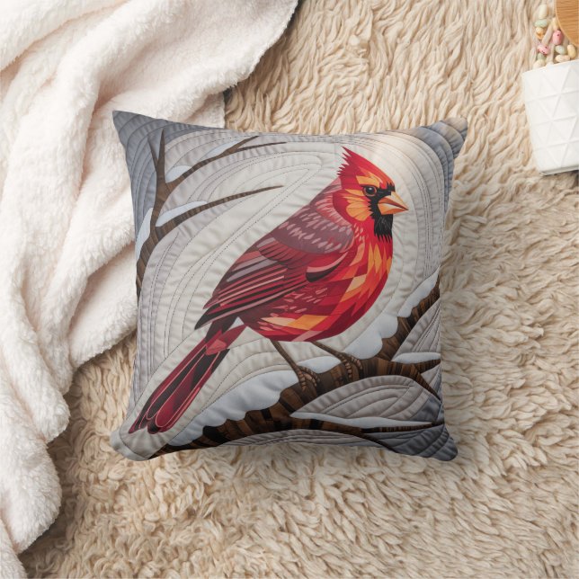 Couette cardinale et oreiller à lancer - Cardinal  (Couverture)
