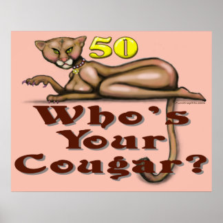 Cougar at 50 Poster