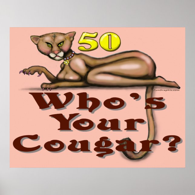 Cougar at 50 Poster (Devant)