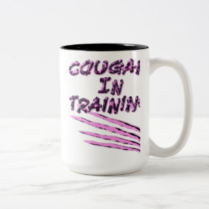 Cougar Dans L'Entraînement Marque De La Mug