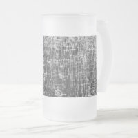 couler des murs de la tasse de bière en verre dépo