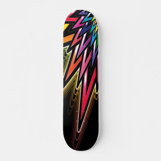 Couleur Abstrait Star Skateboard (Devant)