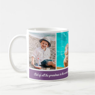 Couleur Arrière - plan personnalisée 3 Photo Mug