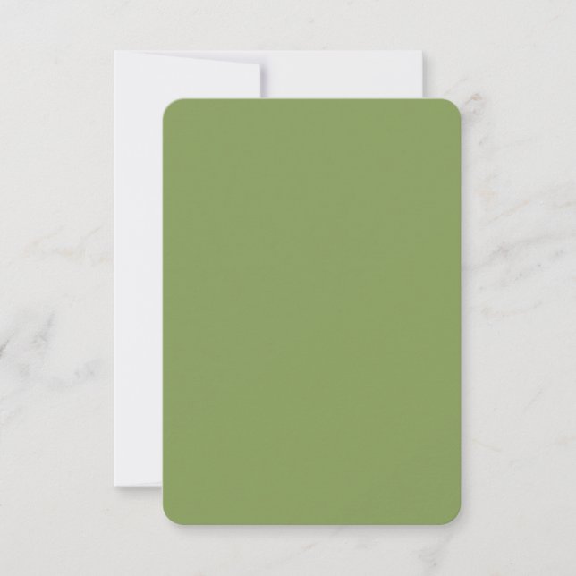Couleur Arrière - plan vert Moss tendance Personna (Devant)