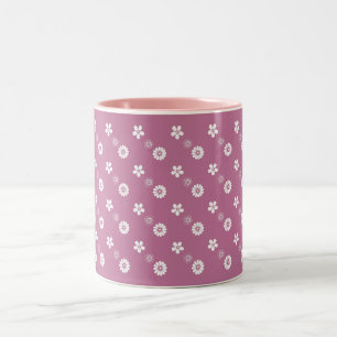 Couleur changeable arrière - plan style rétro mug 