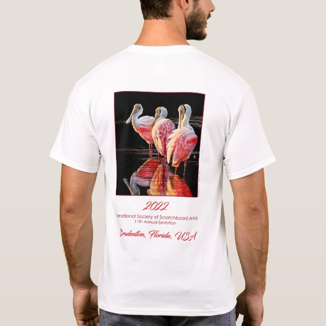 Couleur claire - T-shirt de l'exposition annuelle  (Dos)