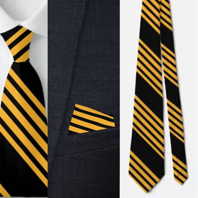 Couleur Cute Stripes Motif Cravate (Créateur téléchargé)
