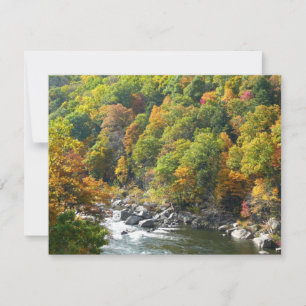 Couleur d'automne dans le parc d'état d'Ohiopyle