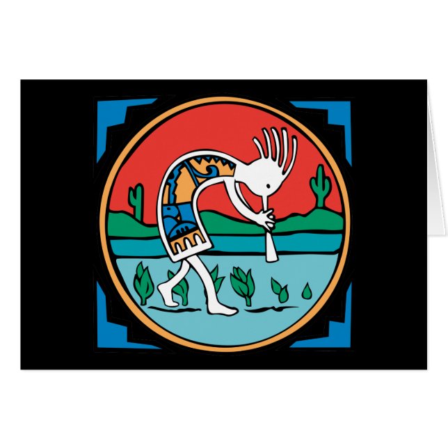 Couleur de Kokopelli (Devant horizontal)