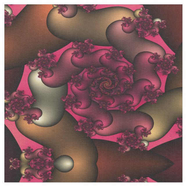 Couleur De L'Amour Fractals Tissu (Fermer)