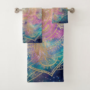 Couleur de l'eau et de la nébuleuse du mandala d'
