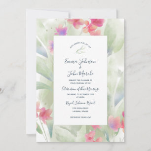 Couleur de l'eau Plumeria