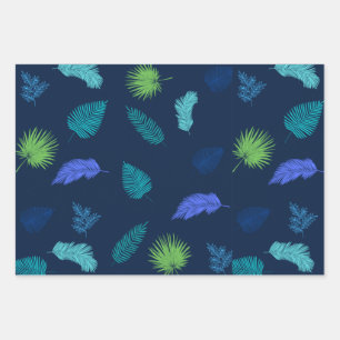 Couleur de néon Assortie Feuilles d'automne Motif