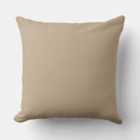 Couleur de sable chaud - Oreiller