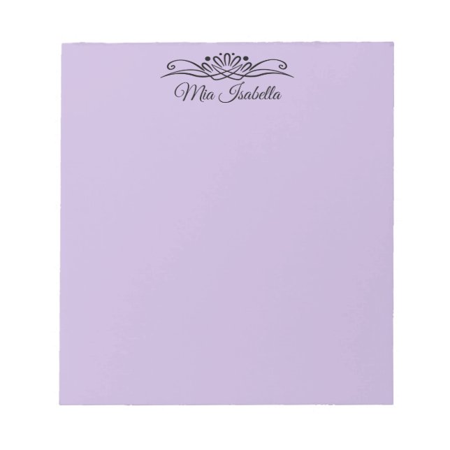 Couleur de tendance - Bloc-notes décoratif violet  (Devant)