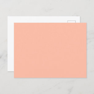 Couleur de tendance - Carte postale Soft Peach Sol