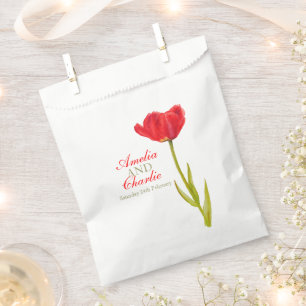 Couleur d'eau de ressort rouge pour mariage sacs