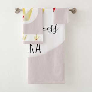 Couleur d'eau douce Crown Baby Girl Princess avec 