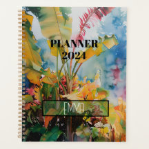 COULEUR D'EAU EN ARBRE DE BANANE - PLANNER