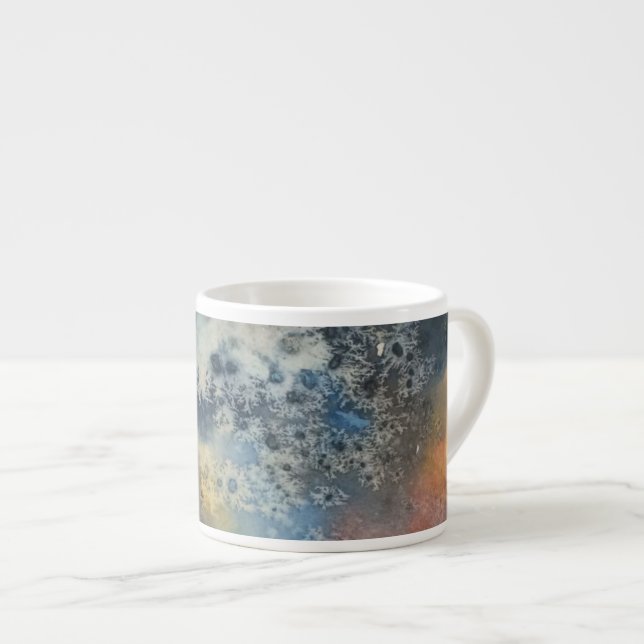 Couleur d'eau "Galaxy" Espresso Mug (Devant droit)