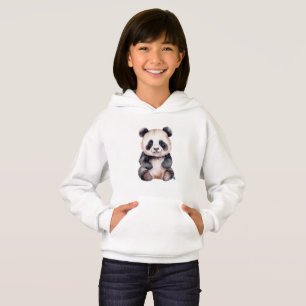 Couleur d'eau pour bébé panda