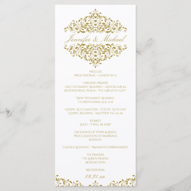 COULEUR DESIGN ÉLÉGANT Charlene Programme (Devant)