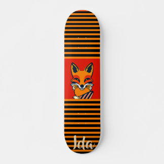 Couleur Fox Funny personnalisé skateboard