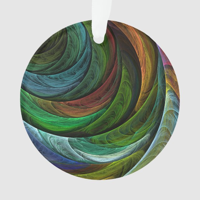 Couleur Gloire Moderne Art Abstrait Motif Élégant (devant)