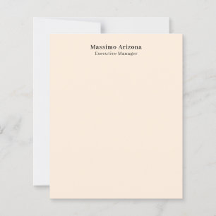 Couleur ivoire uni moderne minimaliste professionn