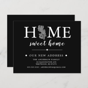 Couleur modifiable NOUVEAU Faire-part de déplaceme