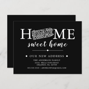 Couleur modifiable Pennsylvania Moving Faire-part